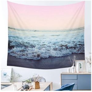 Sunset ocean tapestry